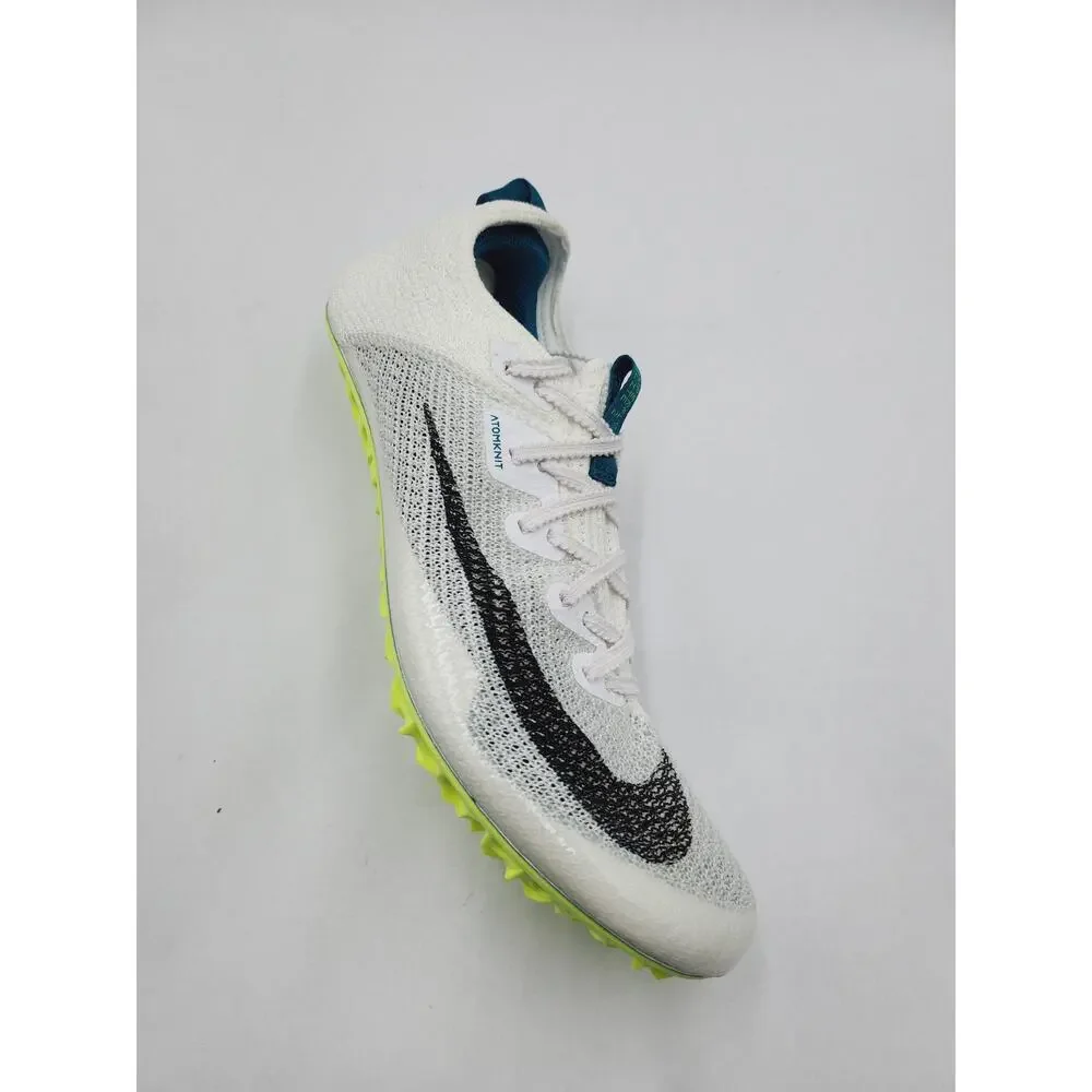 Mens Size 4.5 Nike Racing Spikes Zoom Superfly Elite 2 White Green FZ9662-100